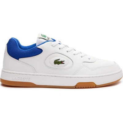 Sneakersy Lacoste Lineset Contrasted Collar 747SMA0060 Wht/Red/Blu 5T9