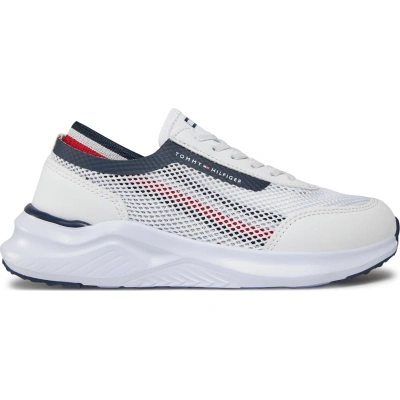 Sneakersy Tommy Hilfiger T3B9-33395-1697 S White 100