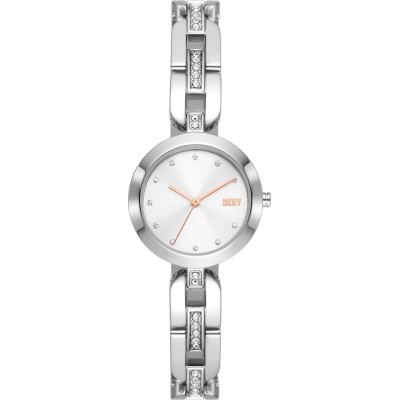 Hodinky DKNY City Link NY6674 Silver/Silver