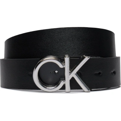 Pánský pásek Calvin Klein Adj Ck Metal Smooth 35Mm K50K511758 Ck Black Smooth BEH