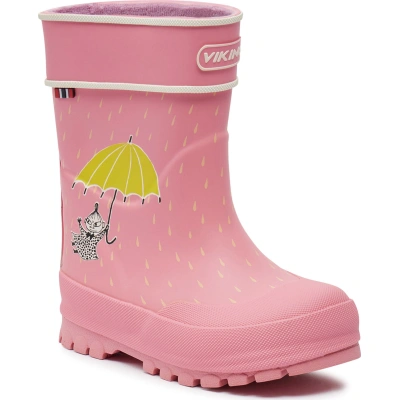 Holínky Viking Alv Jolly Moomin 1-13500-950 Pink/Multi