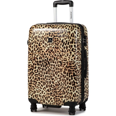 Střední kufr Saxoline Trolley M 1440H0.60.10 Leopard