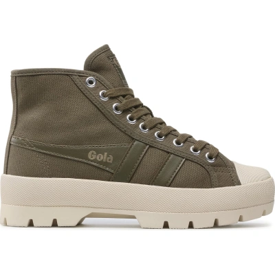 Turistická obuv Gola Coaster Peak High CLB092 Khaki/Off White