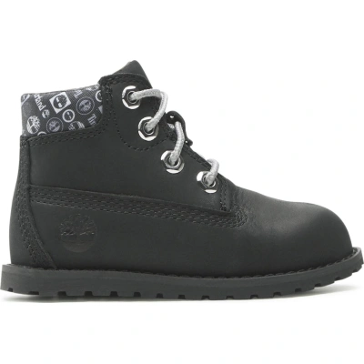 Turistická obuv Timberland Pokey Pine 6in Boot TB0A2N2R015 Black Nubuck W Print