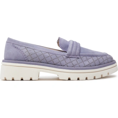 Loafersy Caprice 9-24750-42 Lavender Suede 529