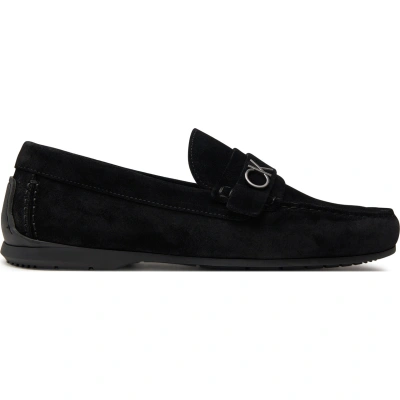 Mokasíny Calvin Klein Driving Shoe Bold Logo HM0HM01448 Ck Black BEH