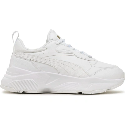 Sneakersy Puma Cassia Sl 385279 01 White/White/Pume Team Gold