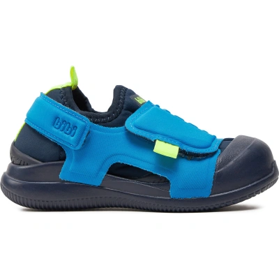 Polobotky Bibi 1183014 Aqua/Naval/Yellow Fluor