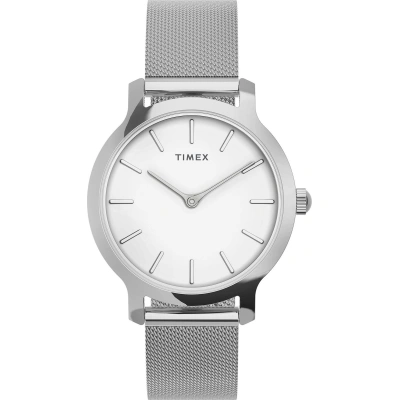 Hodinky Timex Transcend TW2U86700 Silver/White