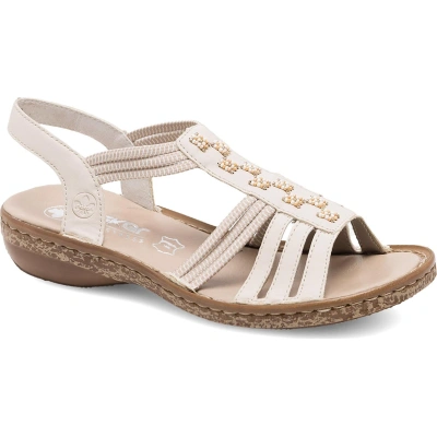 Sandály Rieker 62855-60 Beige