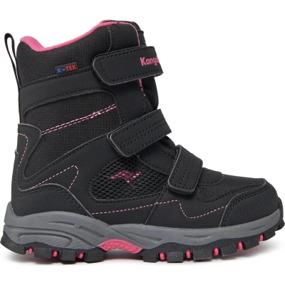 Sněhule KangaRoos K-Robi Ktx 18965 000 5025 Black/Daisy Pink