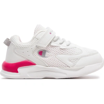 Sneakersy Champion Fast R. S32773-WW003 Wht/Silver/Fucsia