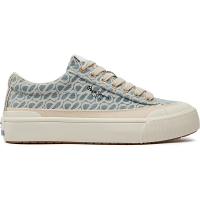 Sneakersy Pepe Jeans Ben Thelma W PLS31562 Denim 000