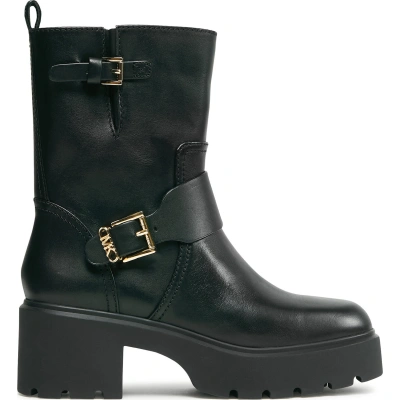 Polokozačky MICHAEL Michael Kors Perry Bootie 40F3PYME5L Black