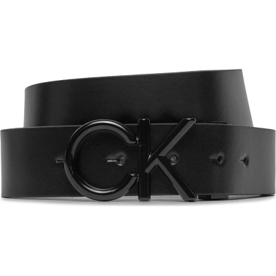 Pánský pásek Calvin Klein Adj/Rev Ck Metal Bombe Mono 35Mm K50K511358 Ck Black/Black Nano Mono BEH