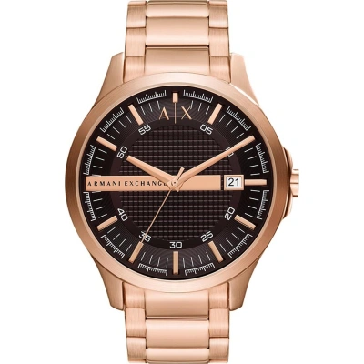 Hodinky Armani Exchange Hampton AX2449 Rose Gold/Black