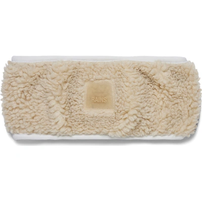 Textilní čelenka Rains Kofu Fleece Headband T1 20170 Sand