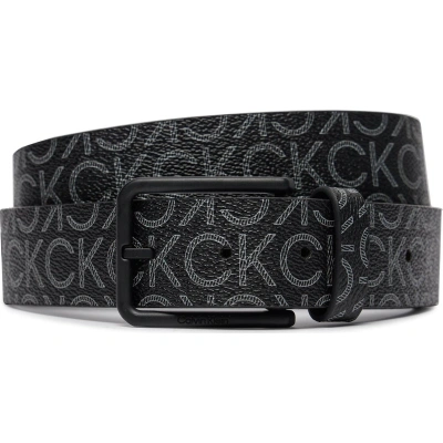 Pánský pásek Calvin Klein Ck Warmth Mono 35Mm K50K508319 Black Classic Mono 01H