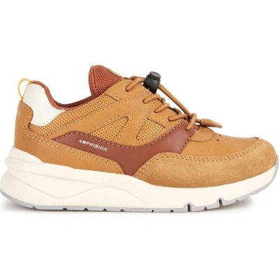 Sneakersy Geox J Rooner Boy B Abx J36LMA 0ME22 C2286 M Dk Yellow/Brown