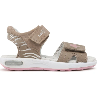 Sandály Superfit 1-006136-4000 D Beige/Pink