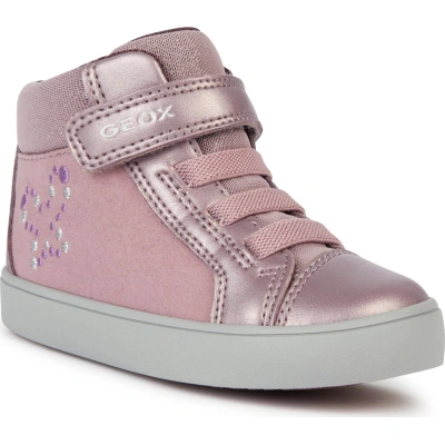 Sneakersy Geox B Gisli Girl B361MB 0SDNF C8006 S Dk Pink