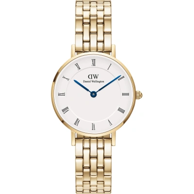 Hodinky Daniel Wellington Petite Roman Numerals 5-Link DW00100682 Gold/White