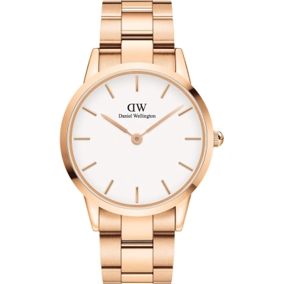 Hodinky Daniel Wellington Iconic Link DW00100343 Gold/Gold