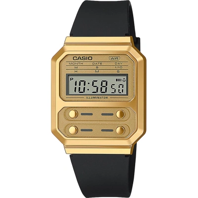 Hodinky Casio A100WEFG-9AEF Gold/Black