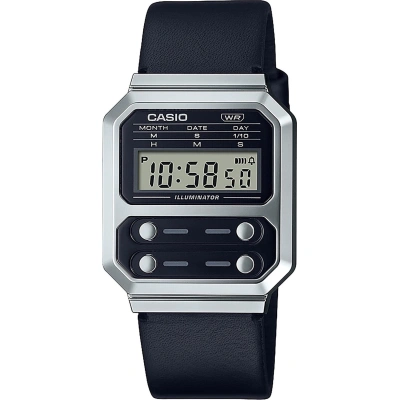 Hodinky Casio Vintage A100WEL-1AEF Black/Silver