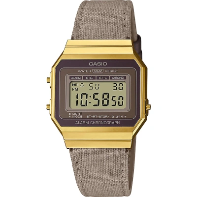 Hodinky Casio Vintage A700WEGL-5AEF Beige/Gold