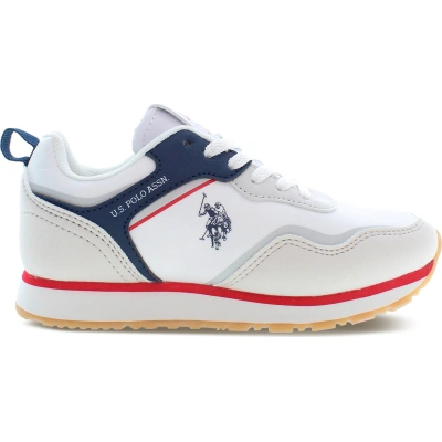 Sneakersy U.S. Polo Assn. Nobik NOBIK010A WHI-DBL08