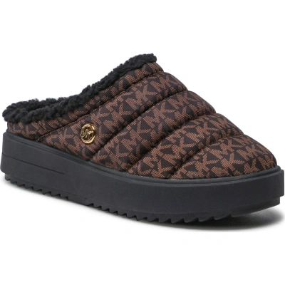 Bačkory MICHAEL Michael Kors Emmett Quilted Slip On 43F2EMFP1Y Brown