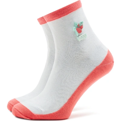 Dámské klasické ponožky Vans Fruity Fun Sock VN0007A2SNQ1 Calypso Coral