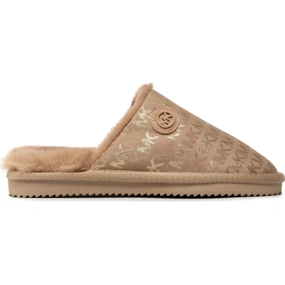 Bačkory MICHAEL Michael Kors Janis Slipper 40R2JAFP1Y Camel