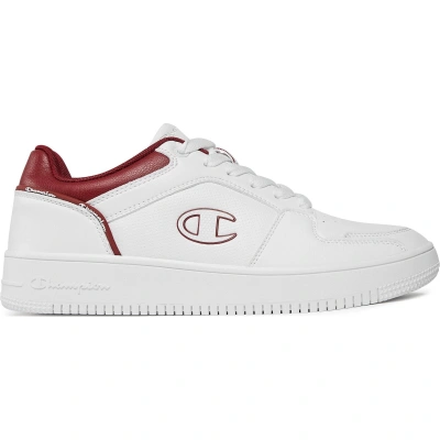 Sneakersy Champion Rebound 2.0 Low Low Cut S21906-WW011 Wht/Red