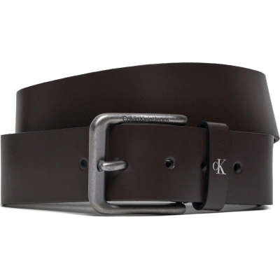 Pánský pásek Calvin Klein Jeans Rounded Classic Belt 38Mm K50K510066 Bitter Brown GRP