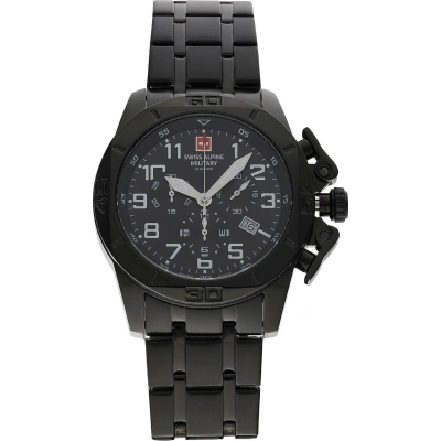 Hodinky Swiss Alpine Military 7063.9177 Black/Black