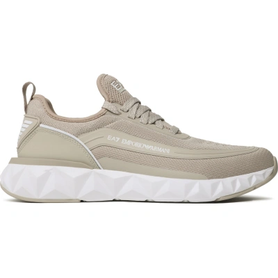 Sneakersy EA7 Emporio Armani X8X106 XK262 S312 Oxford Tan/White