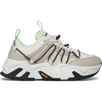 Sneakersy Calvin Klein Jeans Chunky Runner Vibram Alt Cl Wn YW0YW01213 Eggshell/Creamy White 0F5