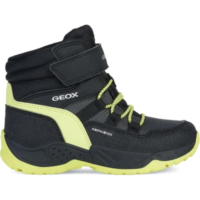 Sněhule Geox J Sentiero Boy B Abx J26FSC 0FUCE C0802 M Black/Lime