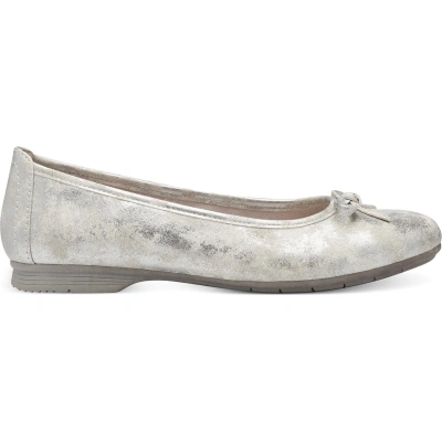 Baleríny Jana 8-22163-41 White/Silver 191