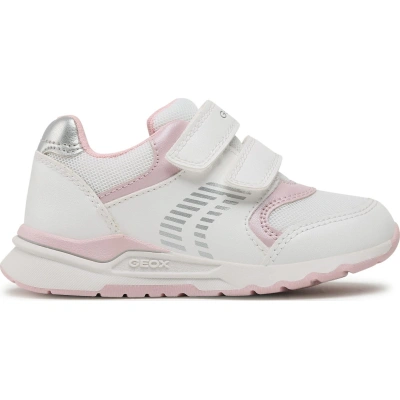 Sneakersy Geox B Pyrip Girl B264XA0BC14C0406 S White/Pink