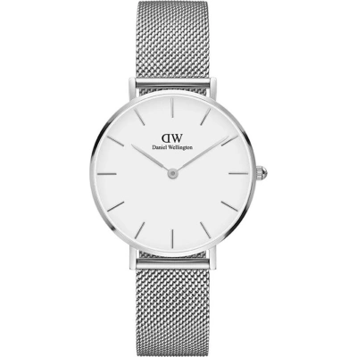 Hodinky Daniel Wellington Petite Sterling DW00100164 Silver/White