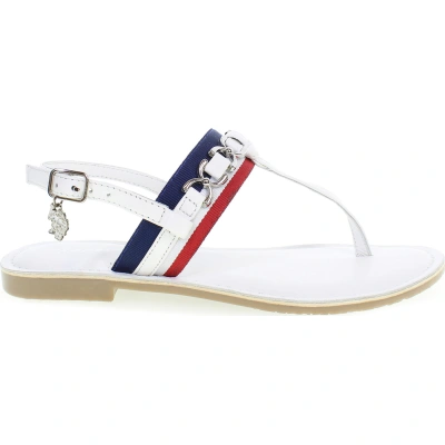 Sandály U.S. Polo Assn. Linda LINDA002 WHI-RED01