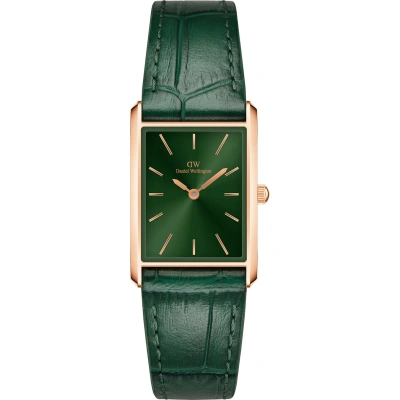 Hodinky Daniel Wellington Bound Crocodile Emerald DW00100694 Green