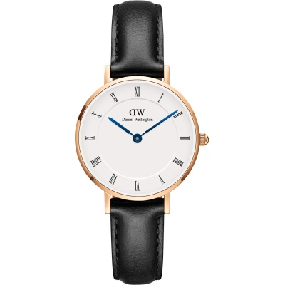 Hodinky Daniel Wellington Petite Roman Numerals Shieffield DW00100683 Black/White