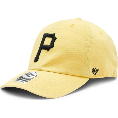 Kšiltovka 47 Brand MLB Pittsburgh Pirates Double Under '47 CLEAN UP BAS-DBLUN920GWS-MZ06 Maize