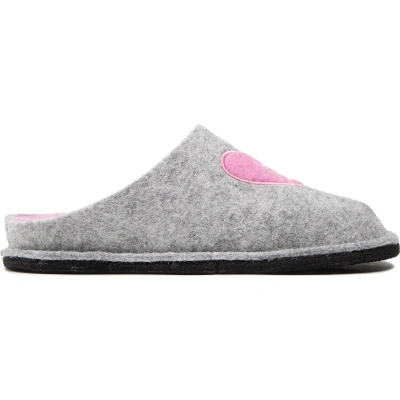 Bačkory Big Star Shoes KK276020 Lt.Grey/Pink