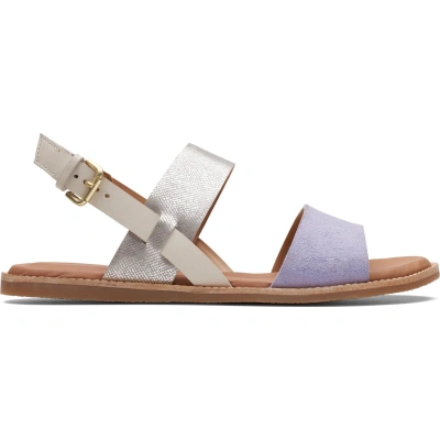 Sandály Clarks Karsea Strap 26171872 Lilac Combi