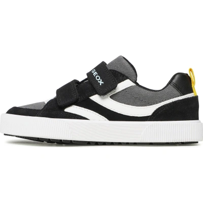 Sneakersy Geox J Alphabeet Boy J35HLC02210C0127 S Black/White